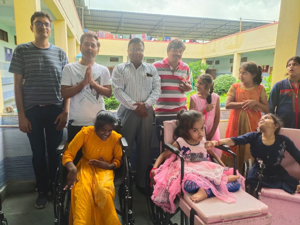 Read more about the article On 14th August 2022, with the cooperation of all of you, approximately 35 disabled children’s medication support was provided by Blue Sky Welfare Society.